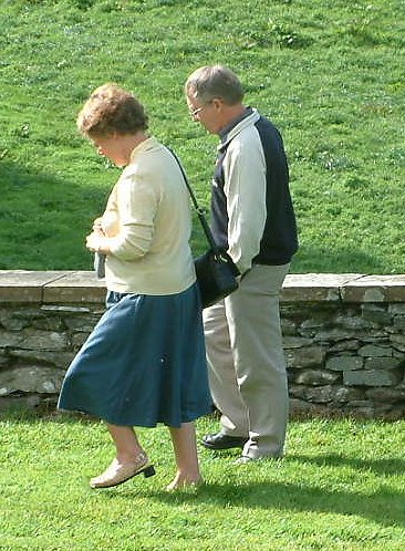 Harry and Irene at Blackwells