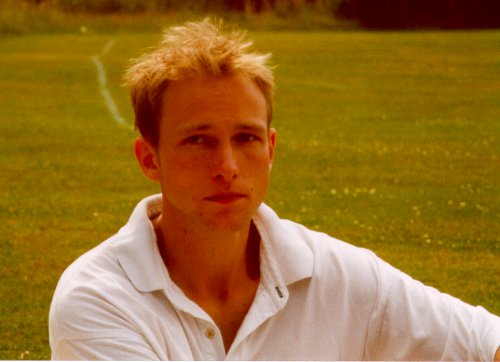 Jon at CC Cricket Match