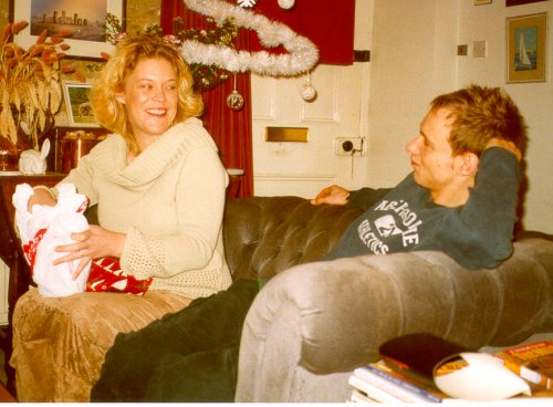 Jon and Becky, Xmas 2002
