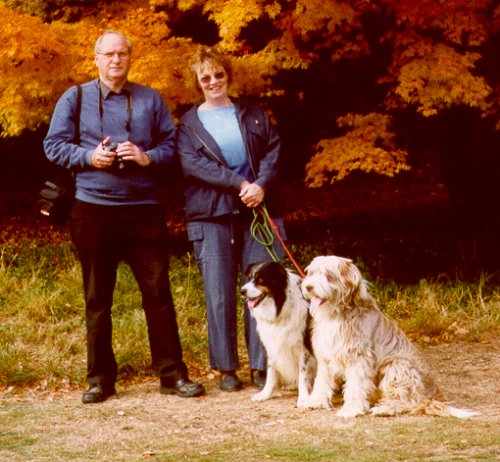 Philip, Mary and our dogs